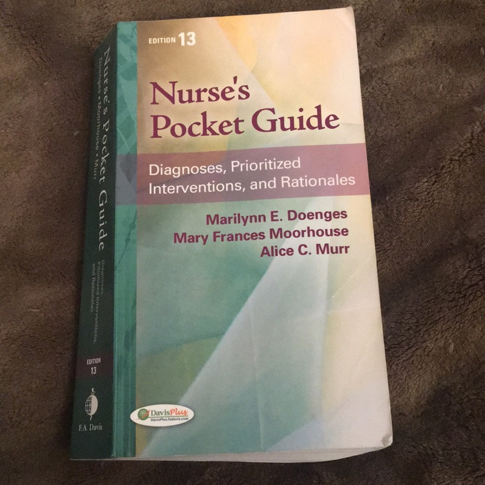 Nurses pocket guide
